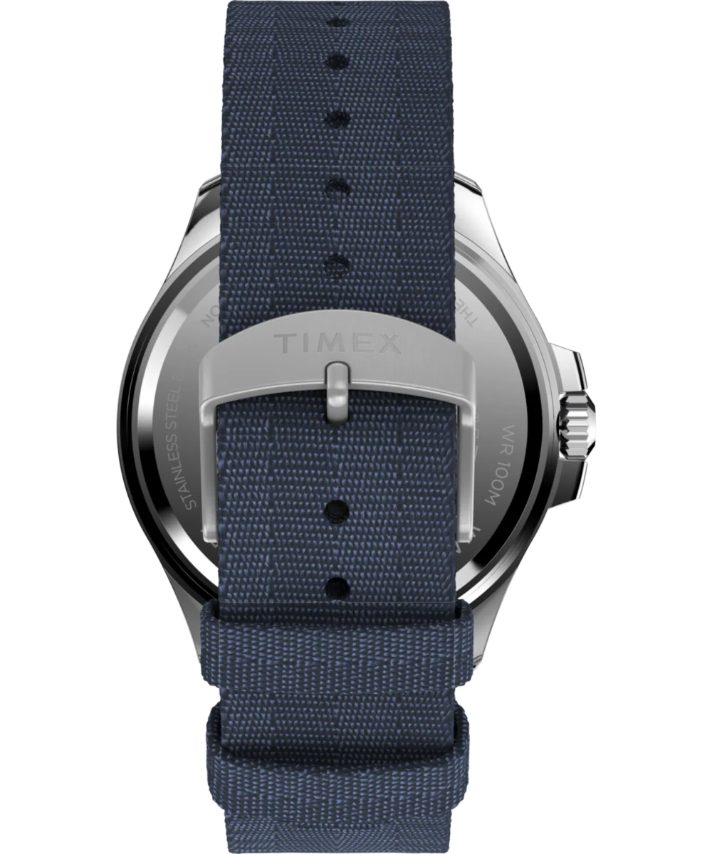 Harborside Coast 44mm Recycled Fabric Strap Watch - Image 3