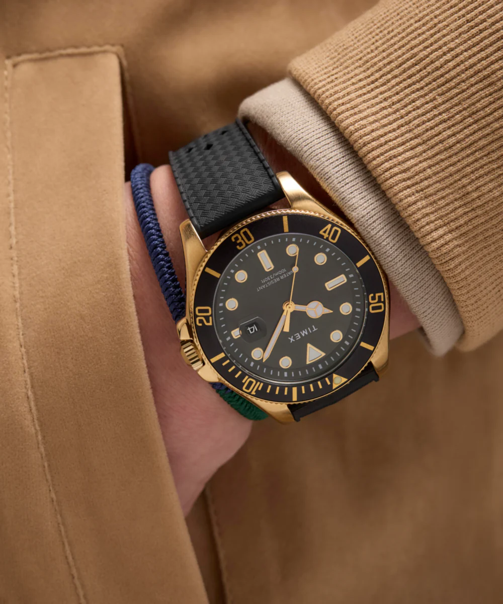 Harborside Coast 44mm Synthetic Rubber Strap Watch - Image 2