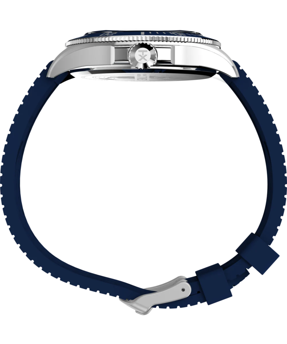 Harborside Coast Multifunction 43mm Synthetic Rubber Strap Watch - Image 2