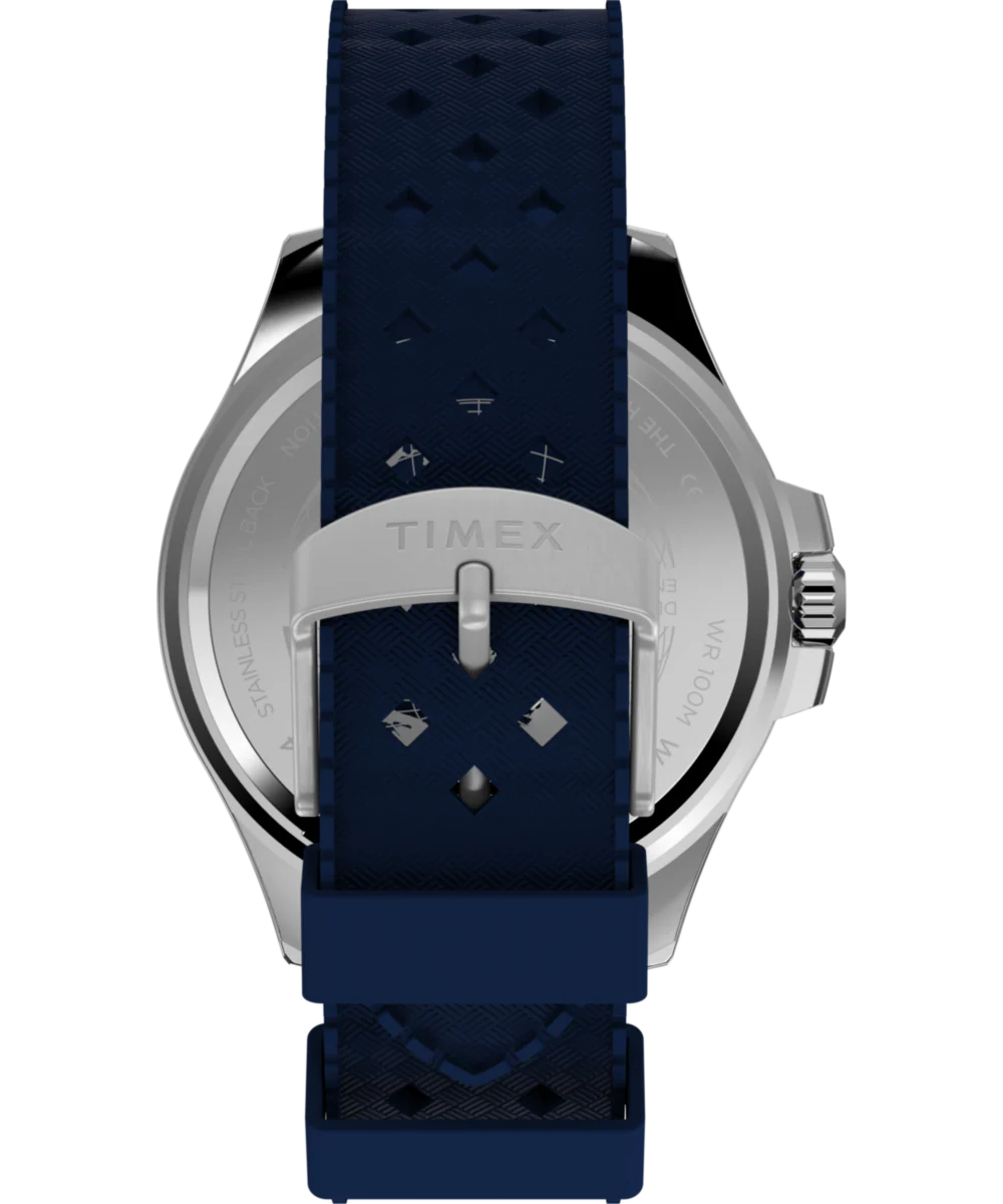 Harborside Coast Multifunction 43mm Synthetic Rubber Strap Watch - Image 3