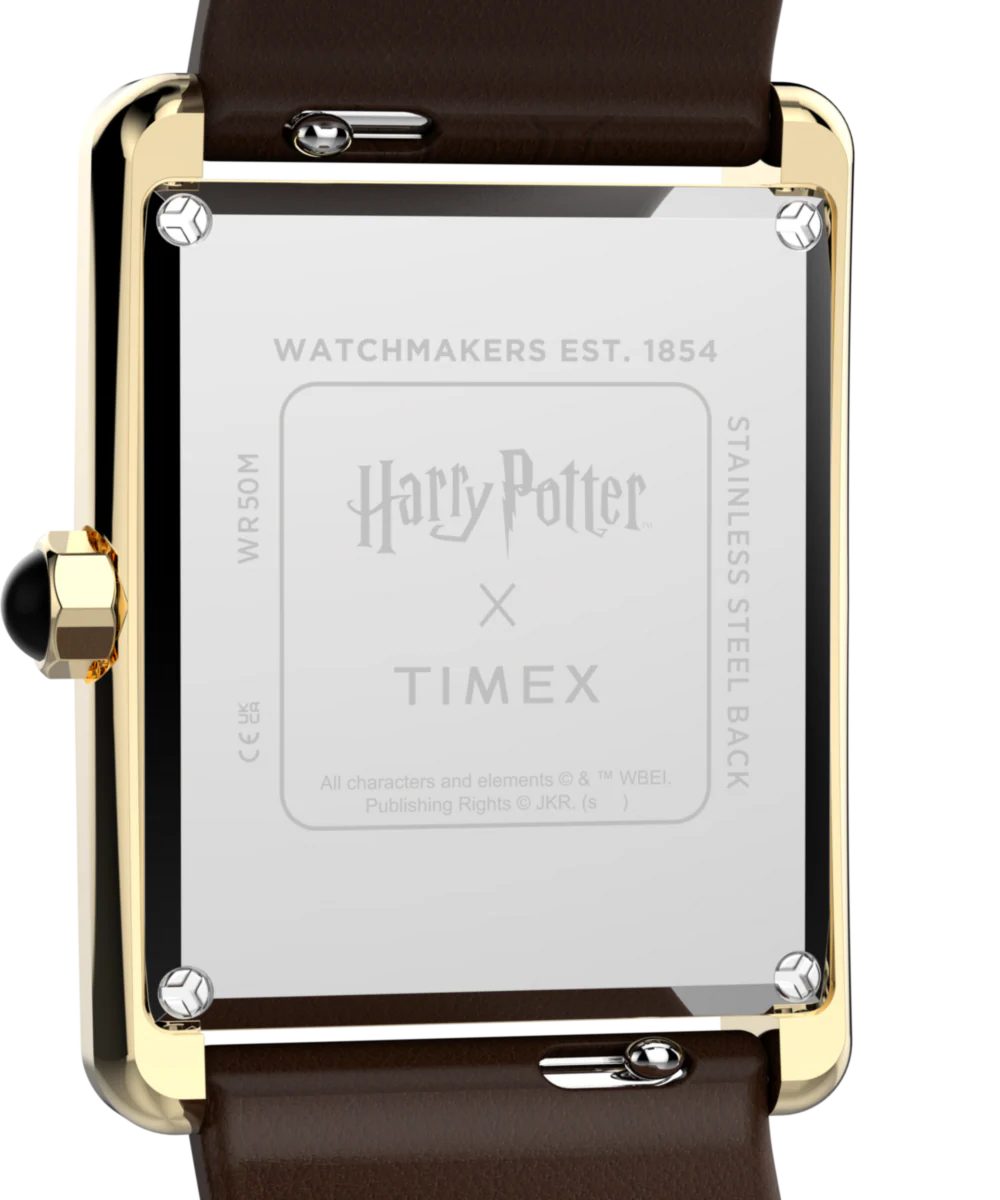 Harry Potter x Timex Hailey Hogwarts 24mm Leather Strap Watch - Image 5