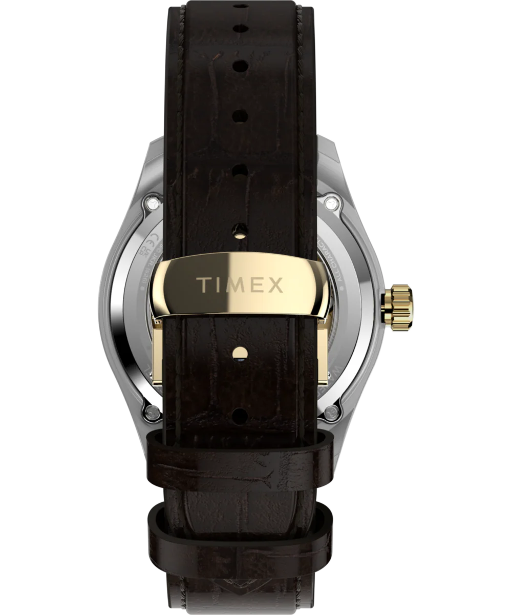 Harry Potter x Timex Waterbury Skeleton Automatic 39mm Leather Strap Watch - Image 4