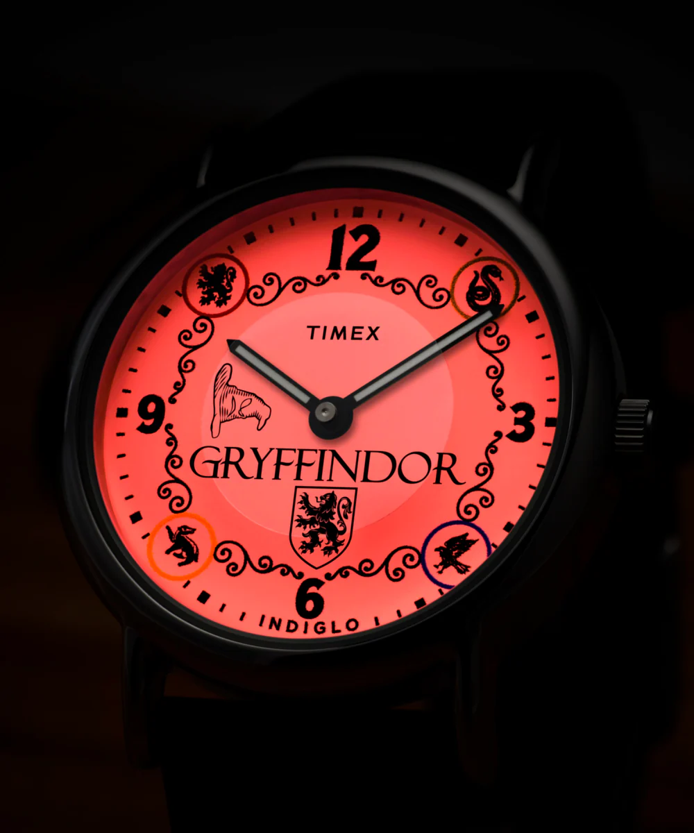 Harry Potter x Timex Weekender Gryffindor House 38mm Leather Strap Watch - Image 8