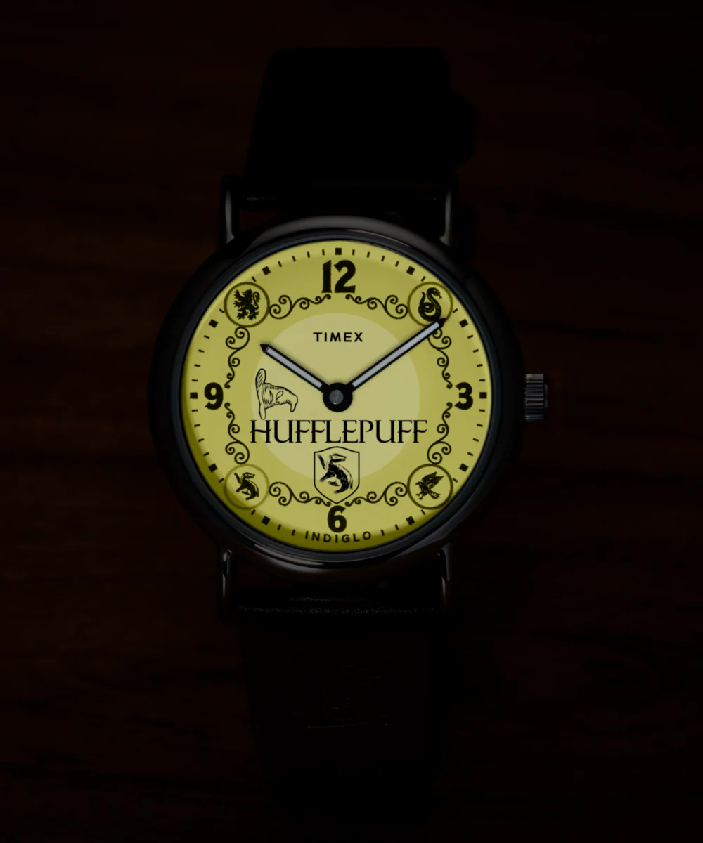 Harry Potter x Timex Weekender Hufflepuff House 38mm Leather Strap Watch - Image 6