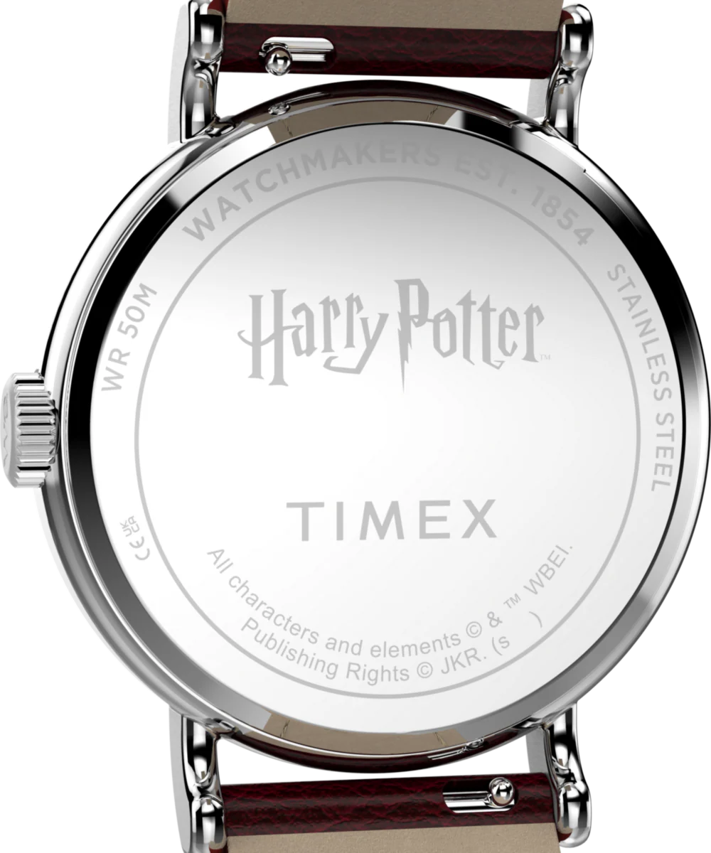 Harry Potter x Timex Weekender Platform 9 3/4 37mm Leather Strap Watch - Image 5