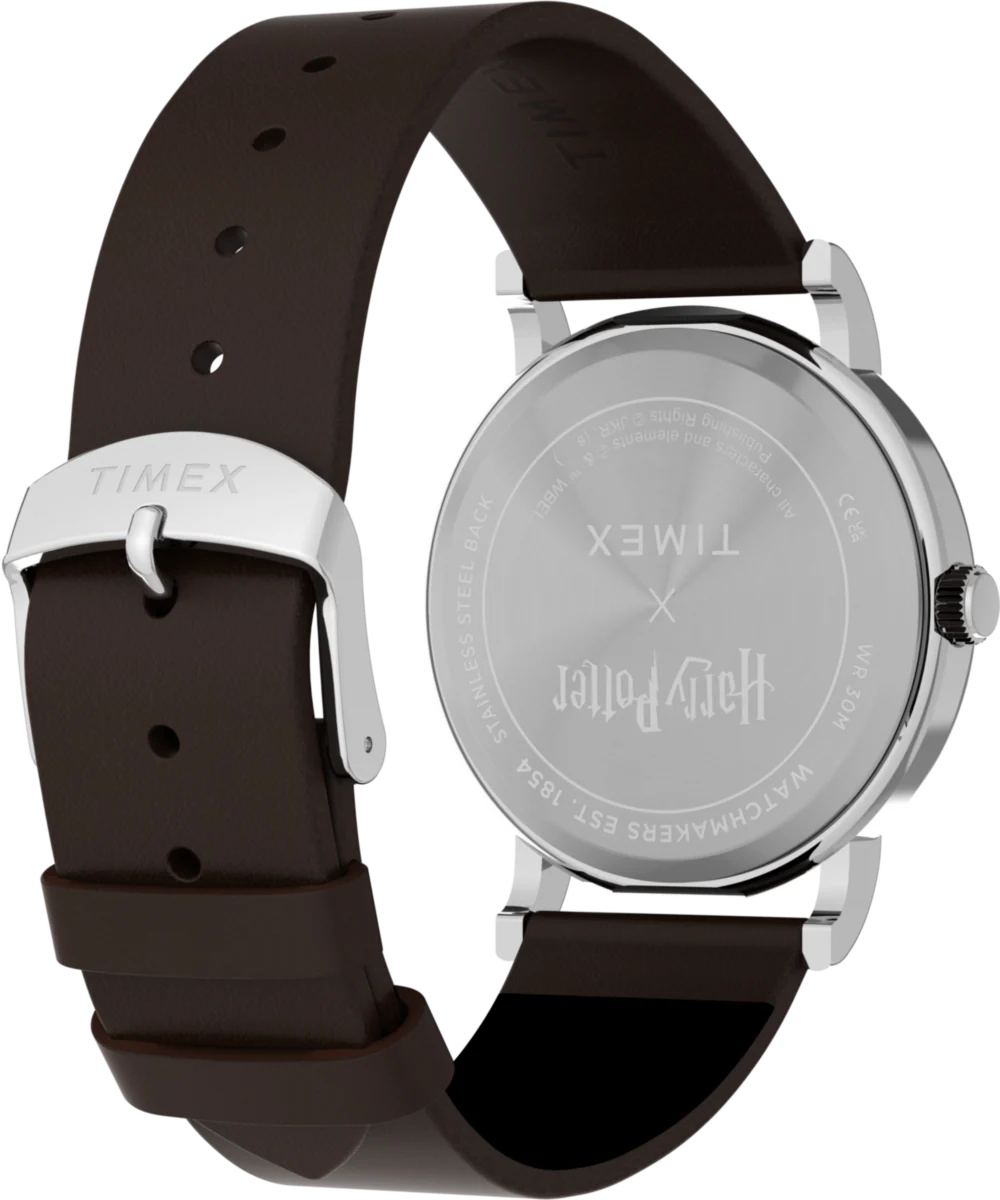Harry Potter x Timex Weekender Ravenclaw House 38mm Leather Strap Watch - Image 5