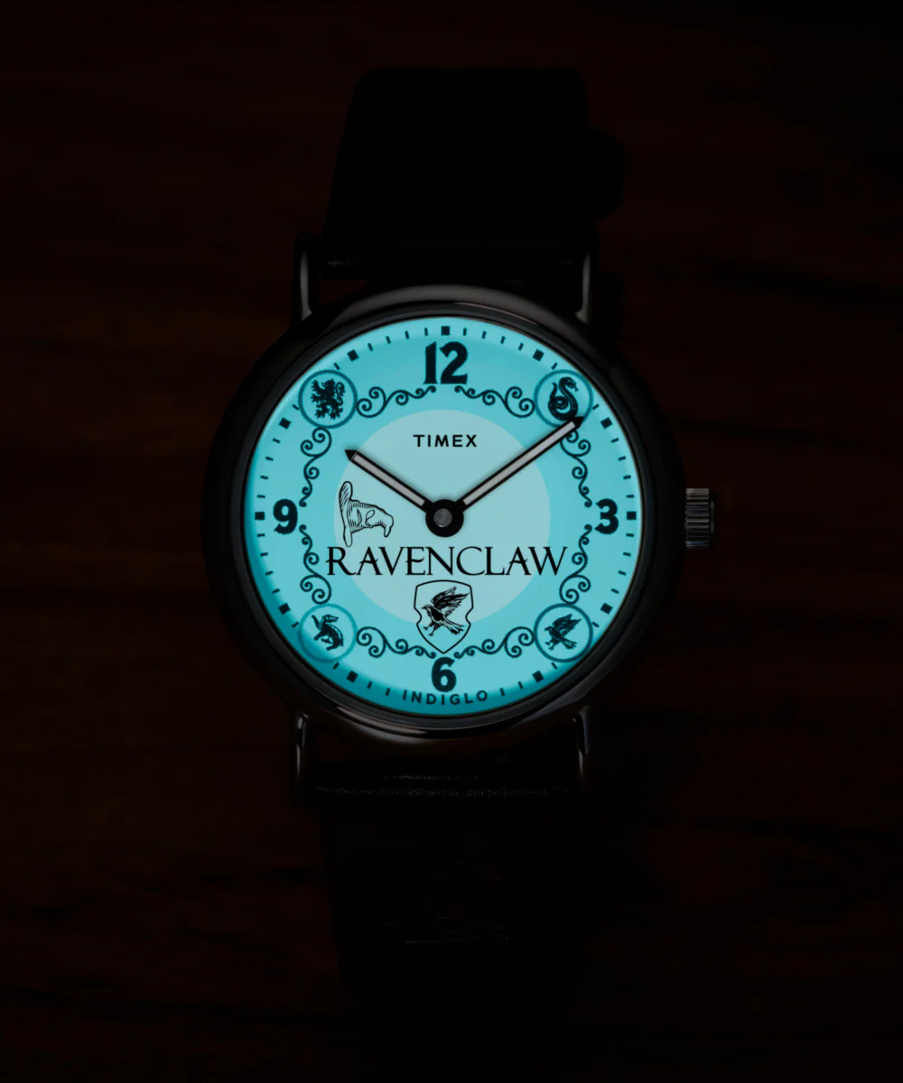 Harry Potter x Timex Weekender Ravenclaw House 38mm Leather Strap Watch - Image 6