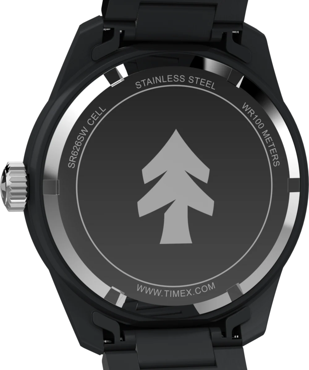 Huckberry x Timex 1979 Black Max 41mm Stainless Steel Bracelet Watch - Image 4