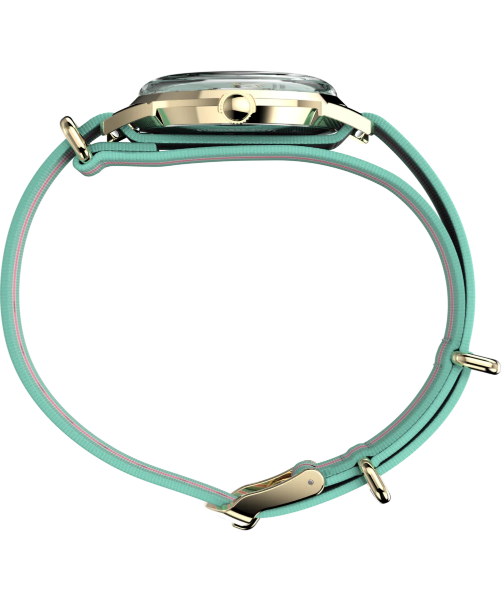 Marlin® 34mm Fabric Strap Watch - Image 3