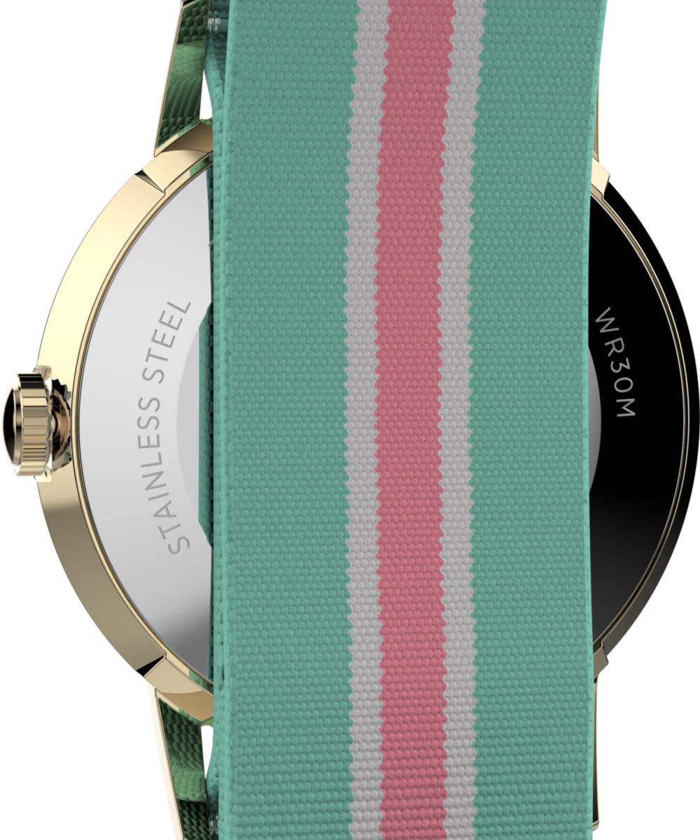 Marlin® 34mm Fabric Strap Watch - Image 5