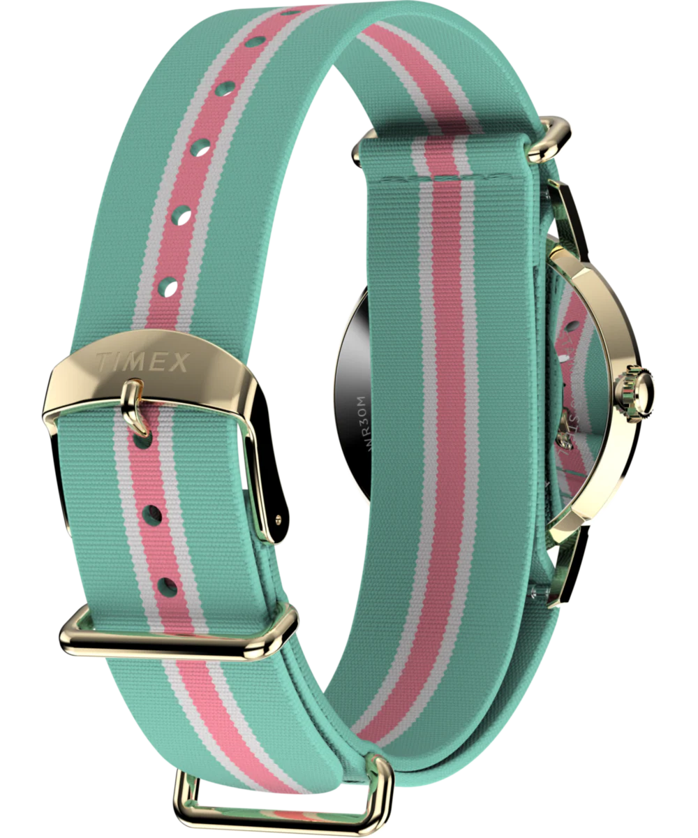 Marlin® 34mm Fabric Strap Watch - Image 6