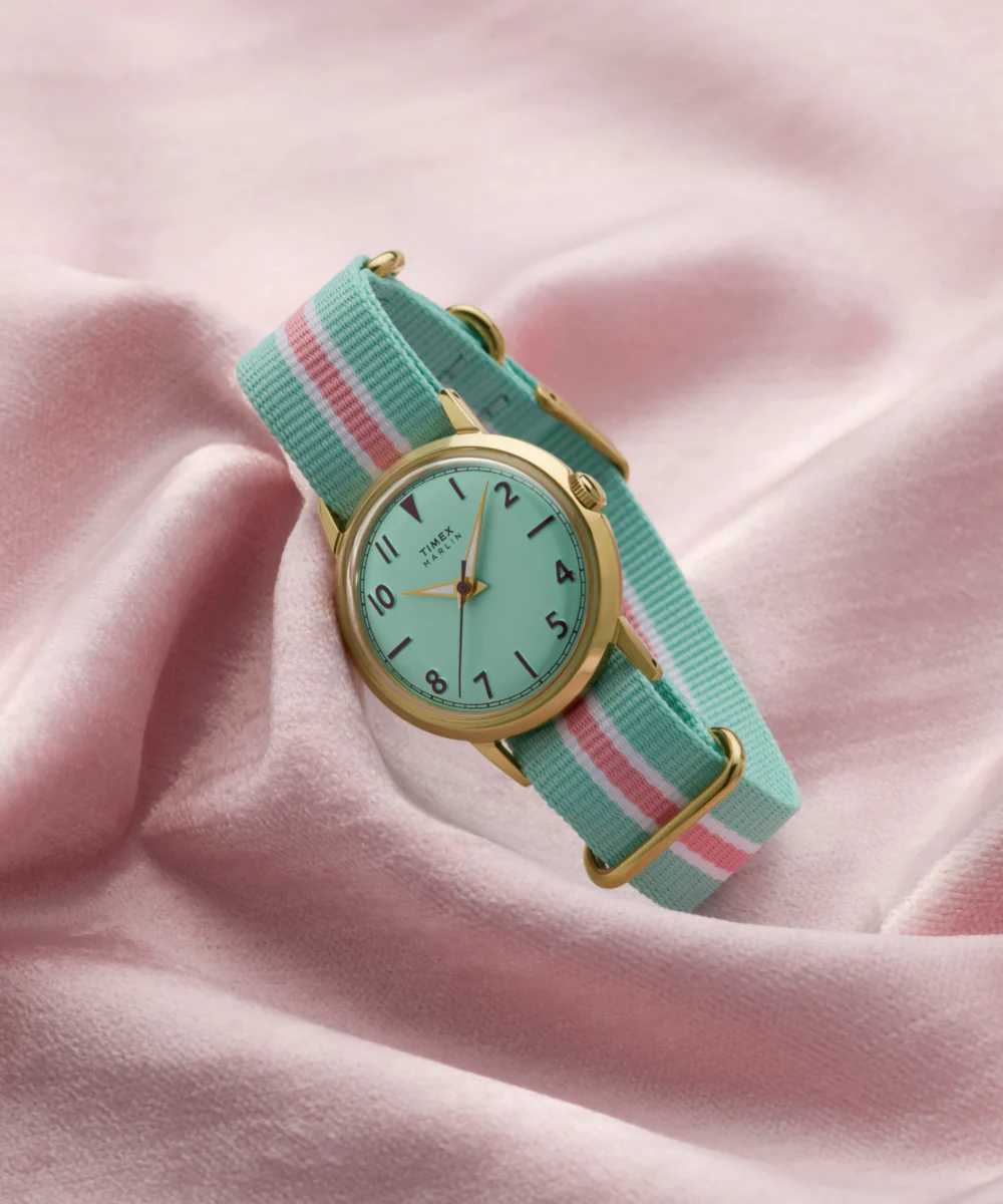 Marlin® 34mm Fabric Strap Watch - Image 7