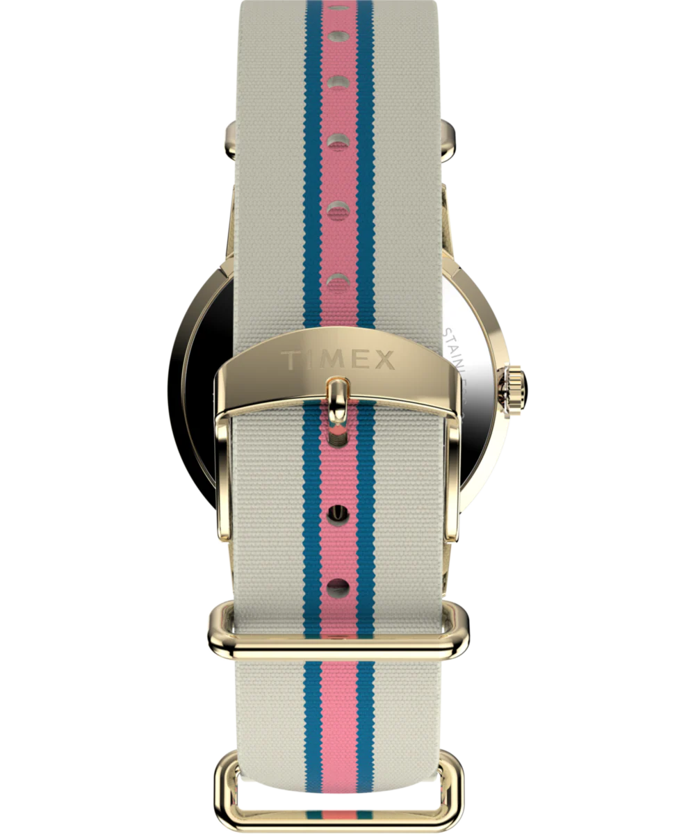 Marlin® 34mm Fabric Strap Watch - Image 5