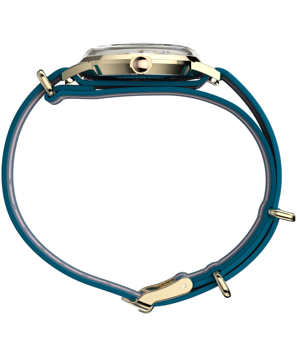 Marlin® 34mm Fabric Strap Watch - Image 3