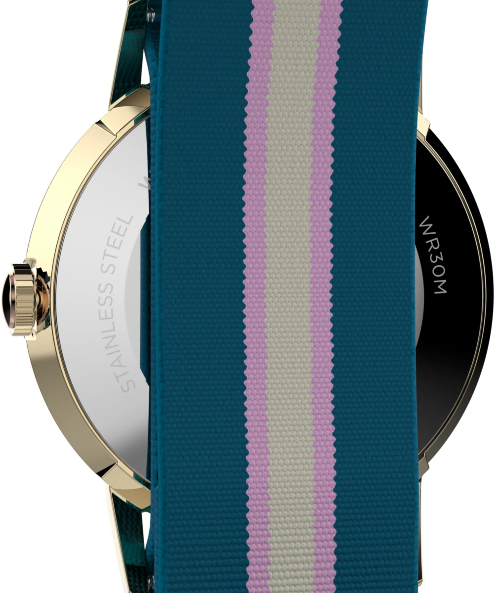 Marlin® 34mm Fabric Strap Watch - Image 5