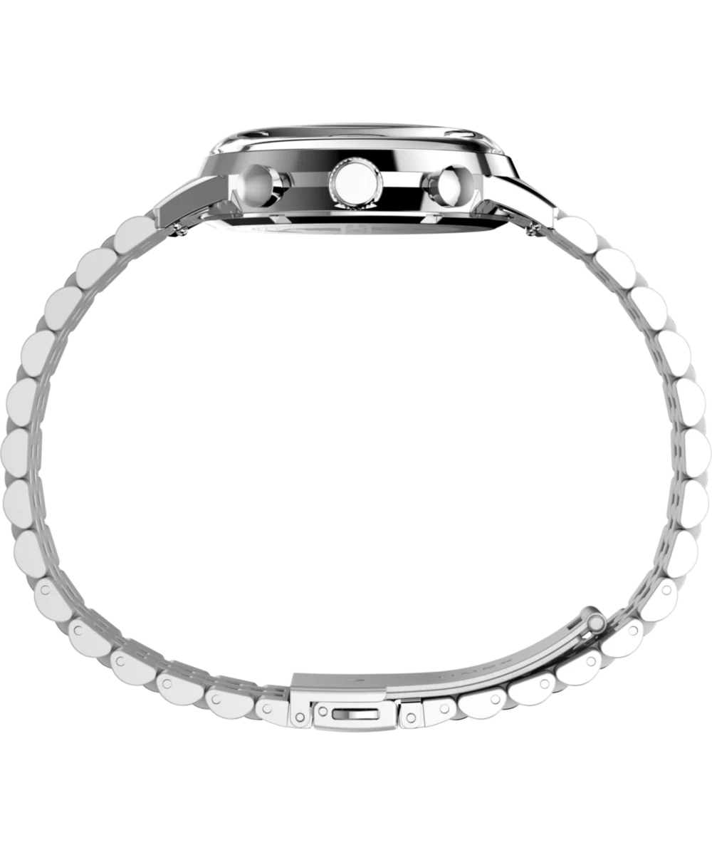 Marlin® Chronograph Tachymeter 40mm Stainless Steel Bracelet Watch - Image 2