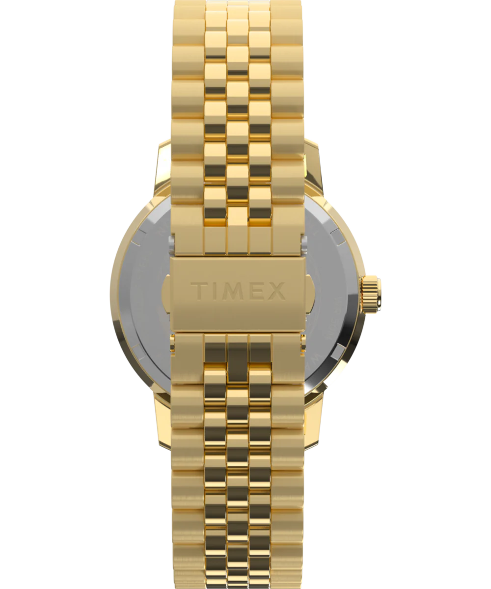 Marlin® Quartz GMT 40mm Stainless Steel Bracelet Watch - Image 3