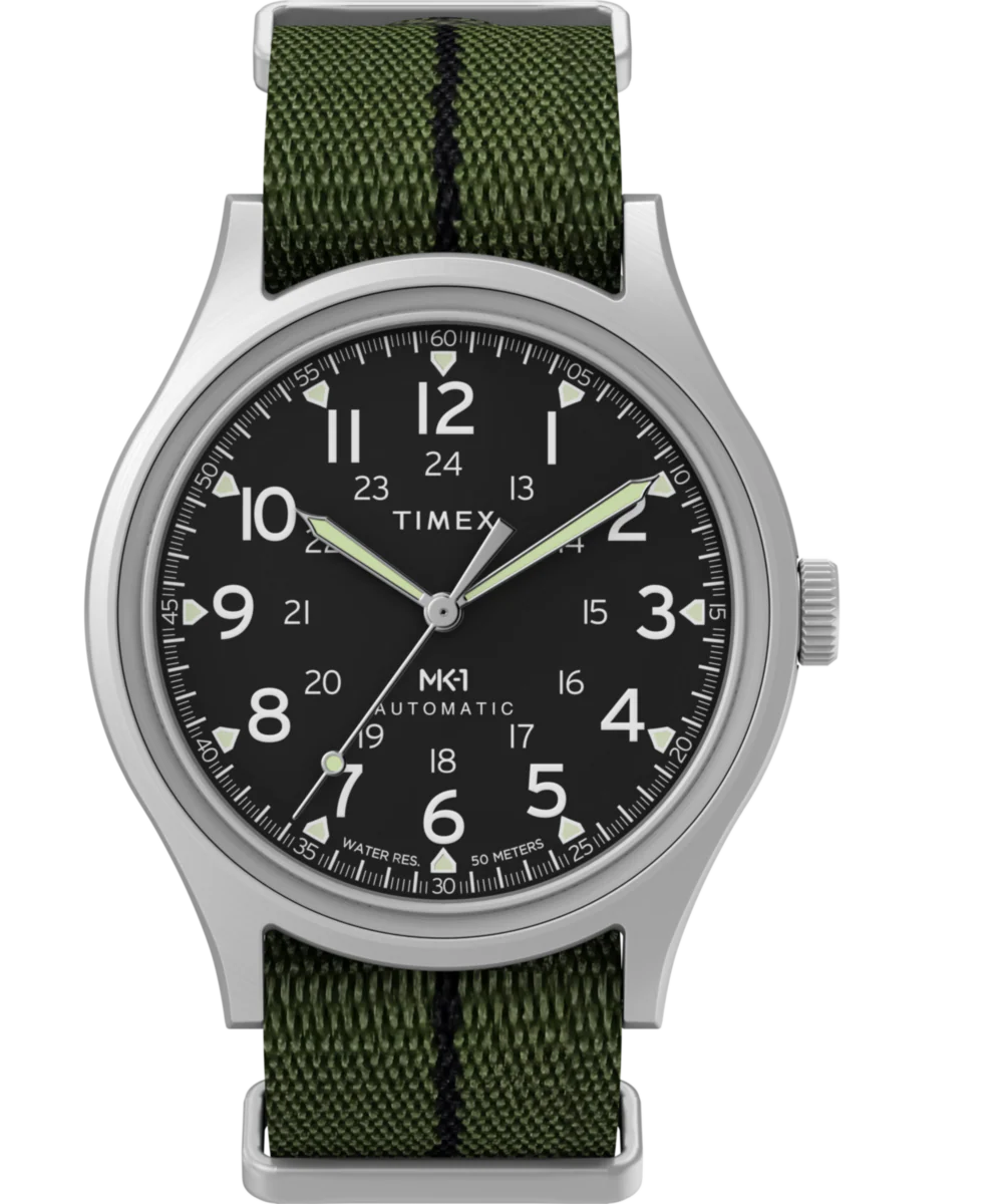 MK1 Automatic 40mm Fabric Strap Watch