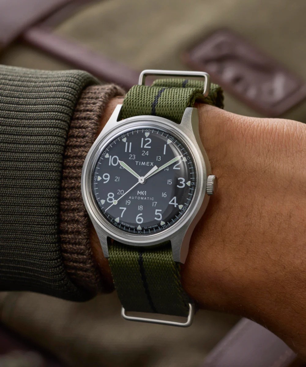 MK1 Automatic 40mm Fabric Strap Watch - Image 2