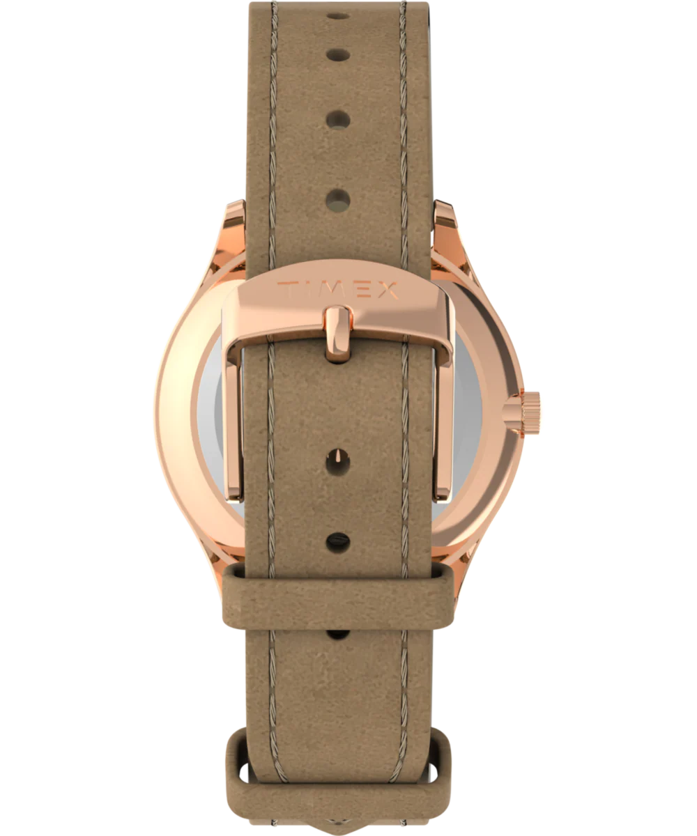 Modern Easy Reader® 32mm Leather Strap Watch - Image 3
