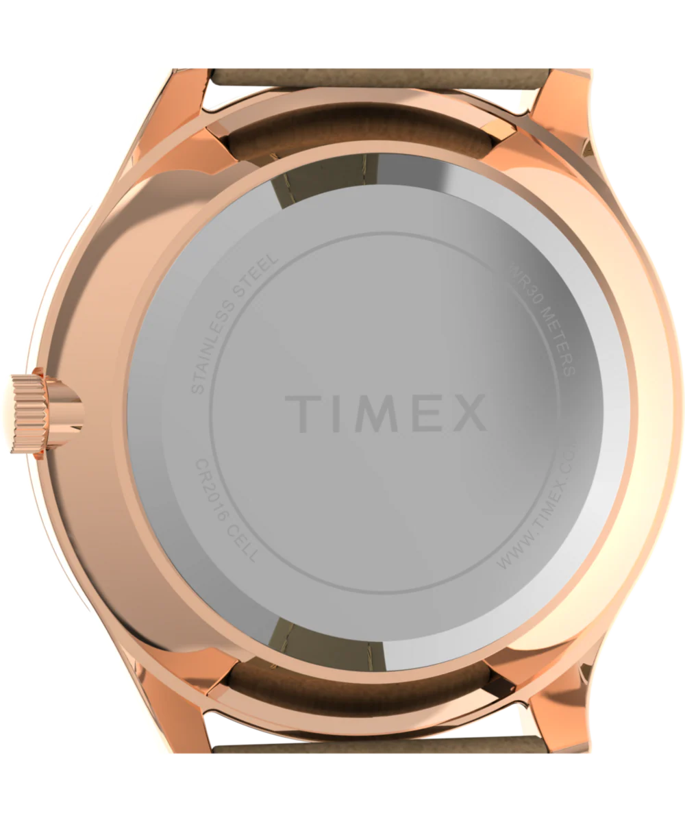 Modern Easy Reader® 32mm Leather Strap Watch - Image 4