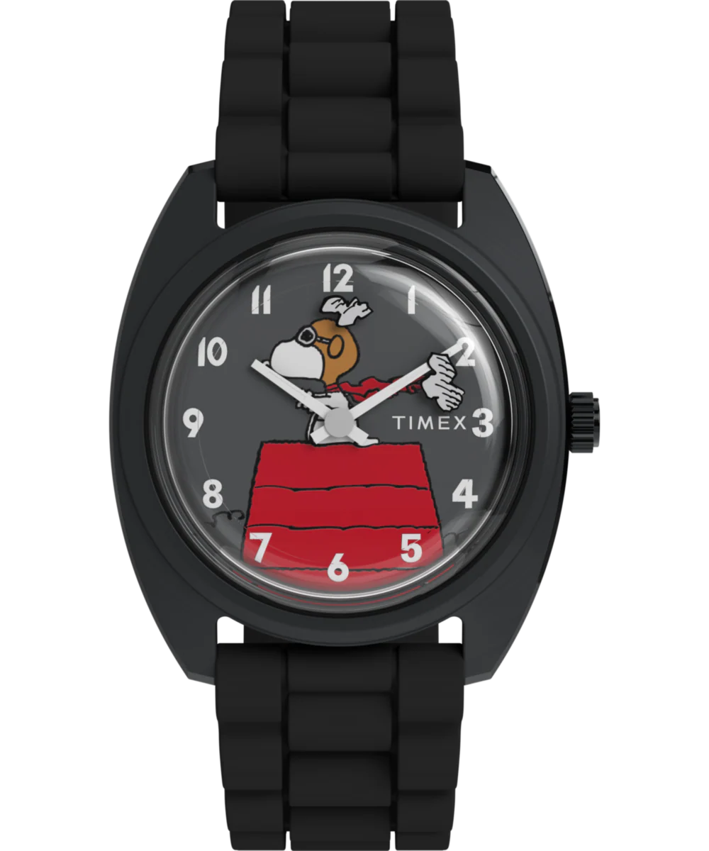 Peanuts® x Timex 1979 Reissue Inspired 37mm Silicone Strap Watch