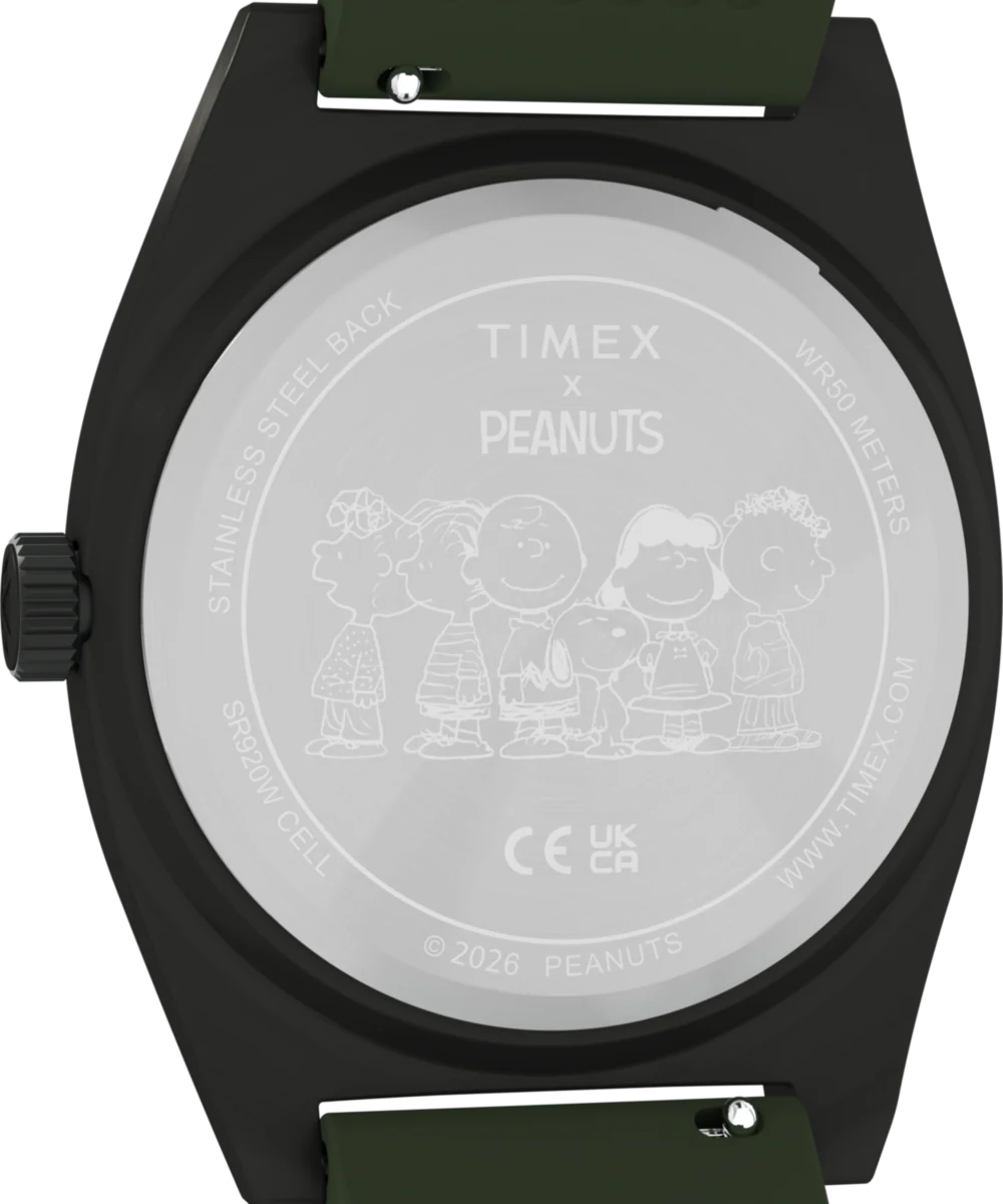 Peanuts® x Timex Expedition Snoopy Road Trip 39mm Silicone Strap Watch - Image 5