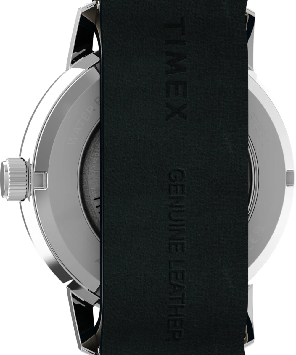 Peanuts® x Timex Marlin® Automatic Pickleball 40mm Leather Strap Watch - Image 4