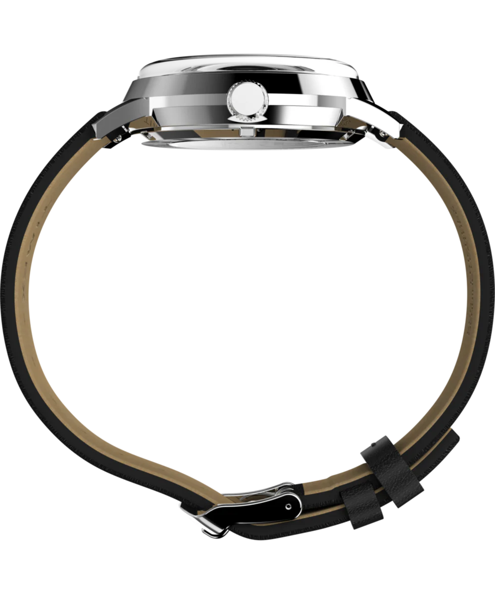 Peanuts® x Timex Marlin® Automatic Saxophonist 40mm Leather Strap Watch - Image 3