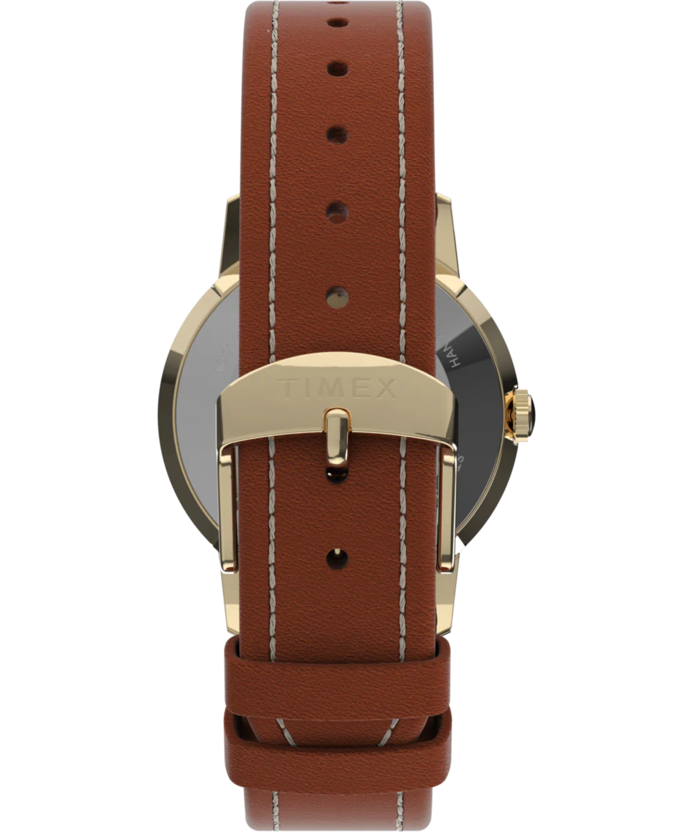 Peanuts® x Timex Marlin® Hand-Wound Snoopy Tennis 34mm Leather Strap Watch - Image 3