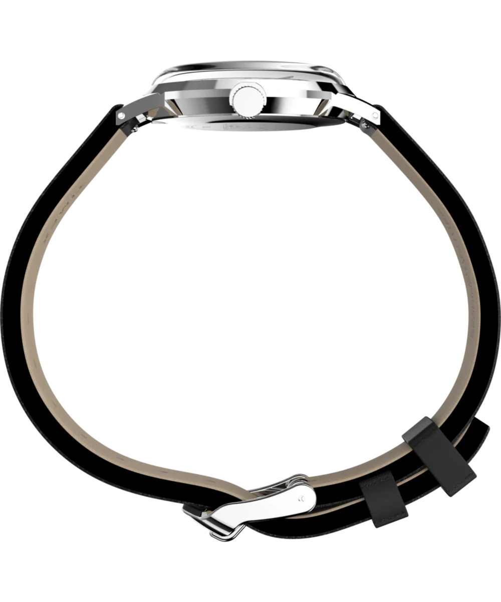 Peanuts® x Timex Marlin® Pickleball 38mm Leather Strap Watch - Image 3