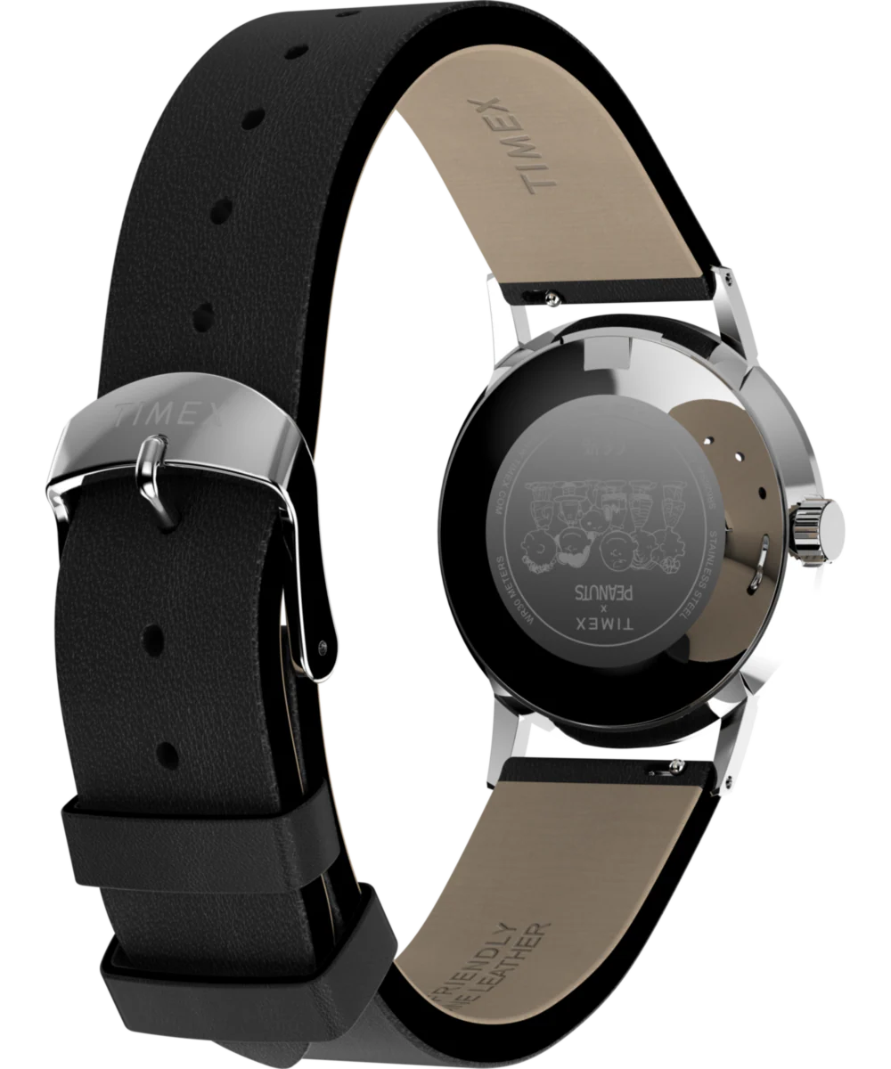 Peanuts® x Timex Marlin® Pickleball 38mm Leather Strap Watch - Image 6