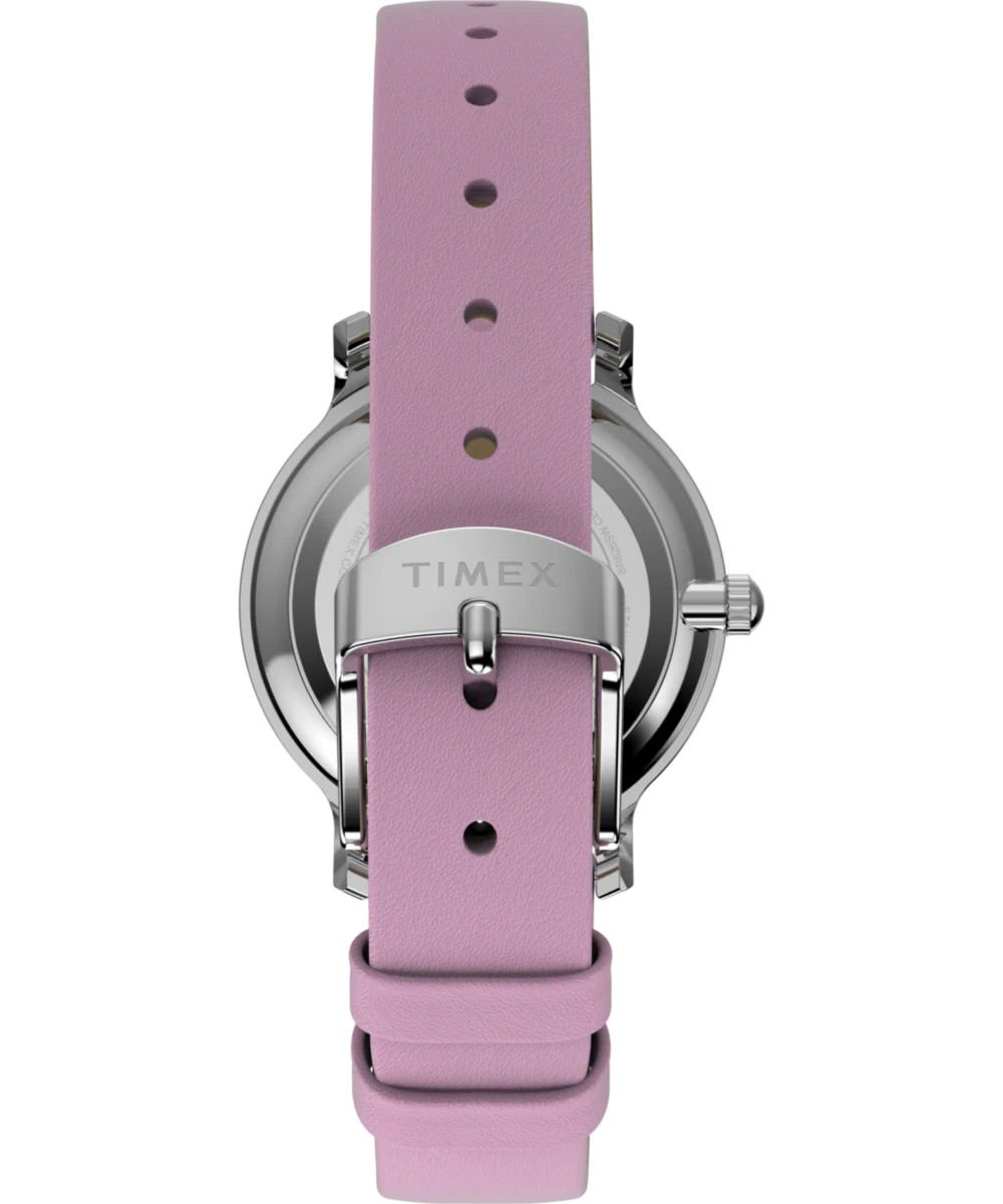 Peanuts® x Timex Transcend Snoopy Hug 31mm Leather Strap Watch - Image 4
