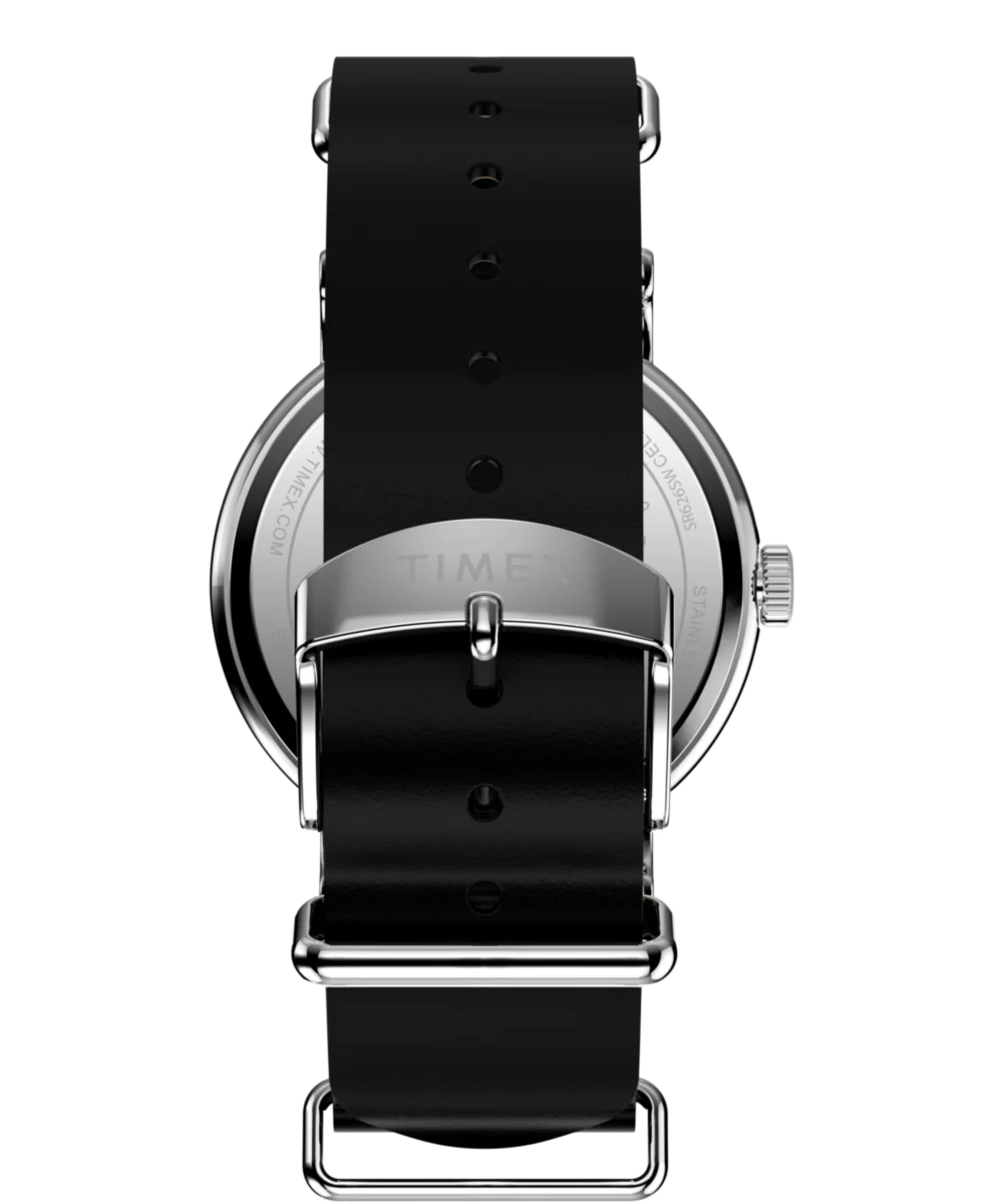 Peanuts® x Timex Weekender Snoopy  40mm Leather Strap Watch - Image 3