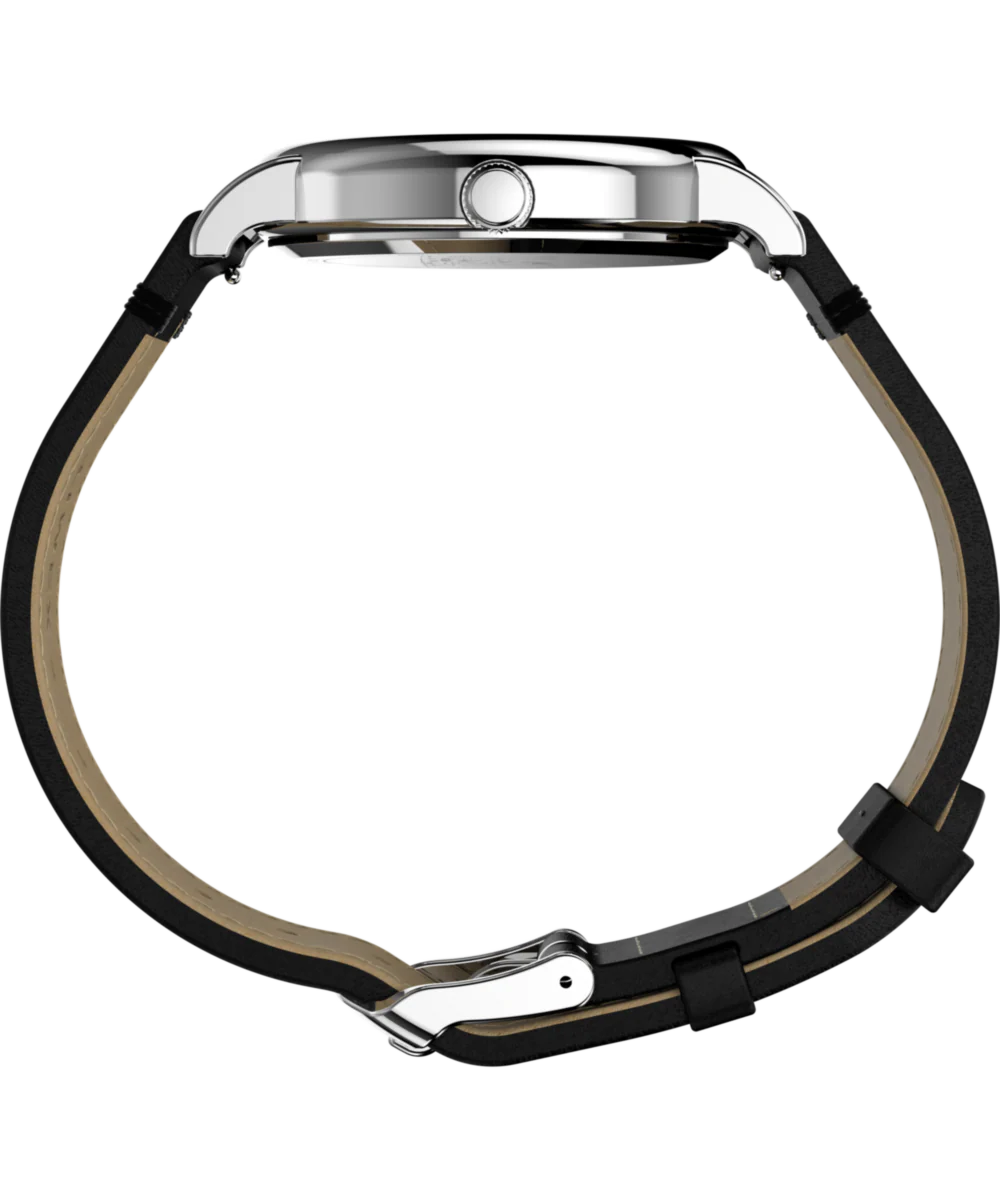 Peanuts® x Timex Weekender Snoopy Dancing 38mm Leather Strap Watch - Image 2