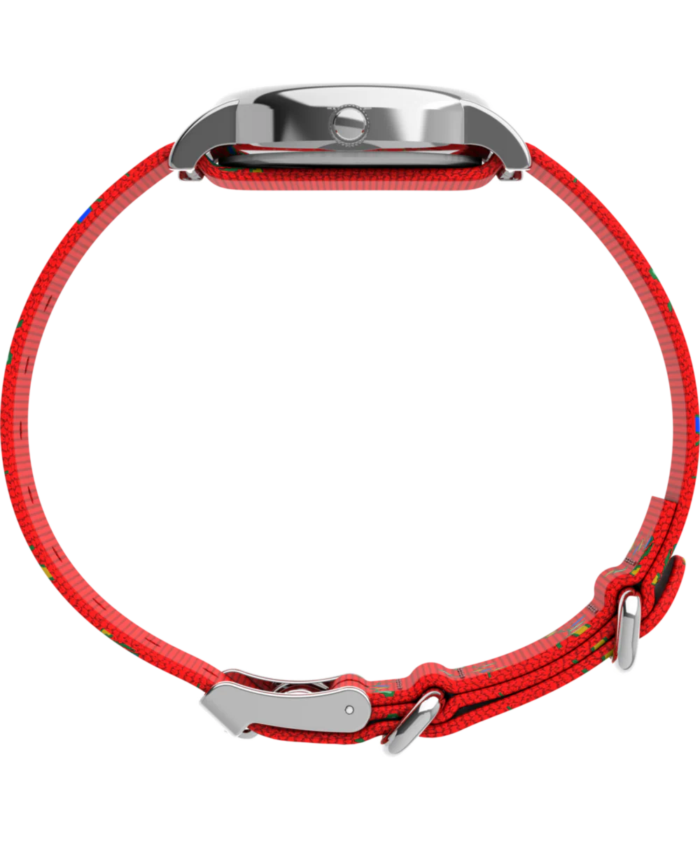 Peanuts® x Timex Weekender Snoopy Santa Hat 31mm Fabric Strap Watch - Image 2