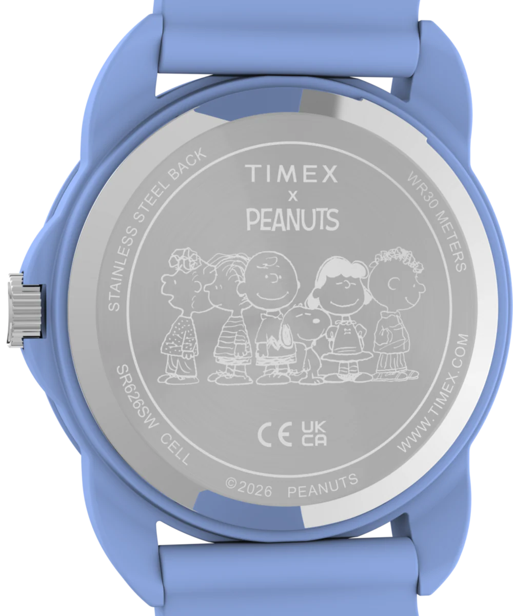 Peanuts® x Timex Youth Spring 30mm Silicone Strap Watch - Image 4