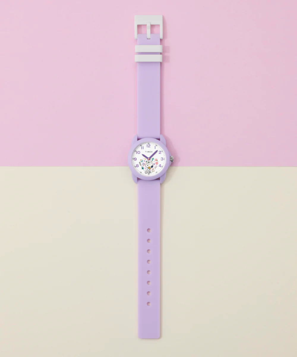 Peanuts® x Timex Youth Spring 30mm Silicone Strap Watch - Image 6