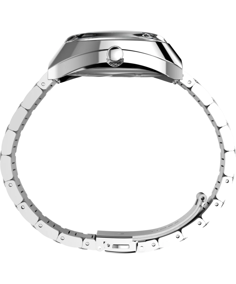 Q Timex® 1972 Time Machine Reissue 39mm Stainless Steel Bracelet Watch - Image 3