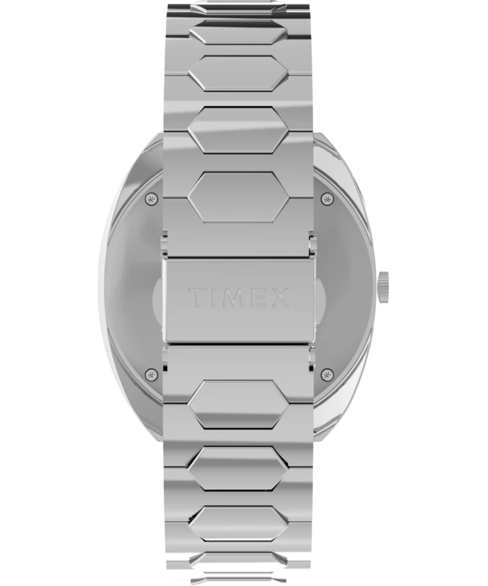 Q Timex® 1972 Time Machine Reissue 39mm Stainless Steel Bracelet Watch - Image 4