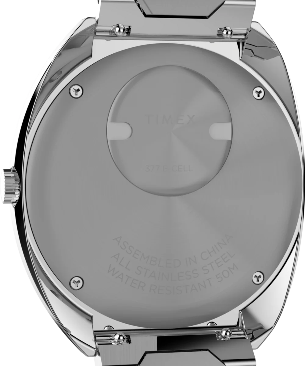 Q Timex® 1972 Time Machine Reissue 39mm Stainless Steel Bracelet Watch - Image 5