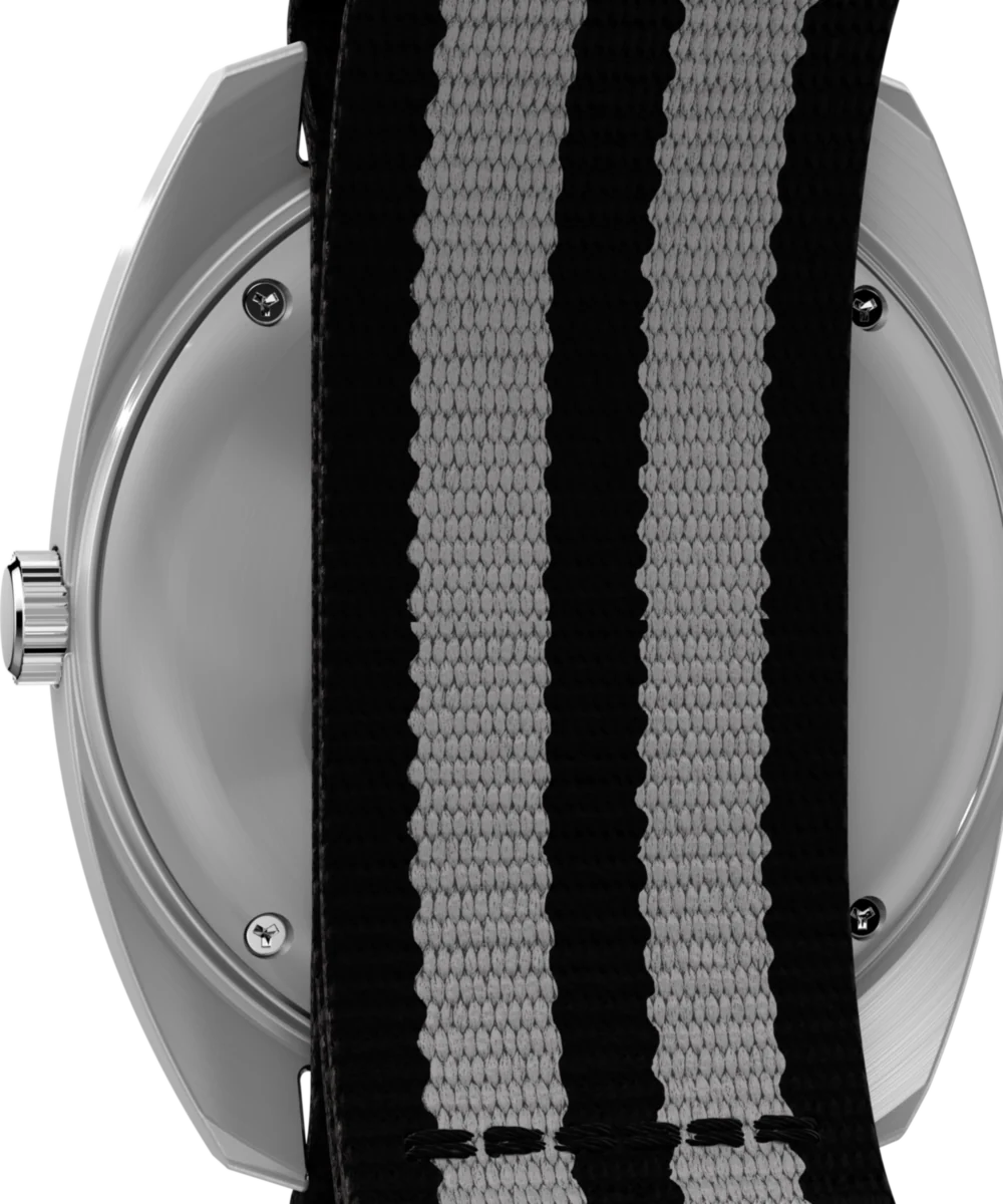 Q Timex® 1975 Enigma 37mm Fabric Strap Watch - Image 4