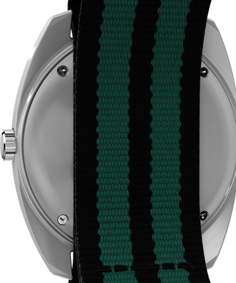 Q Timex® 1975 Enigma 37mm Fabric Strap Watch - Image 4
