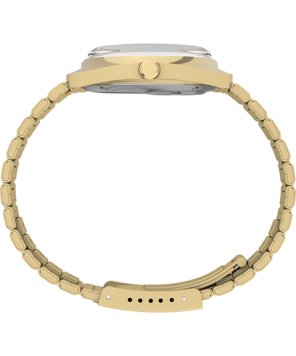 Q Timex® 1975 Enigma 37mm Stainless Steel Bracelet Watch - Image 3
