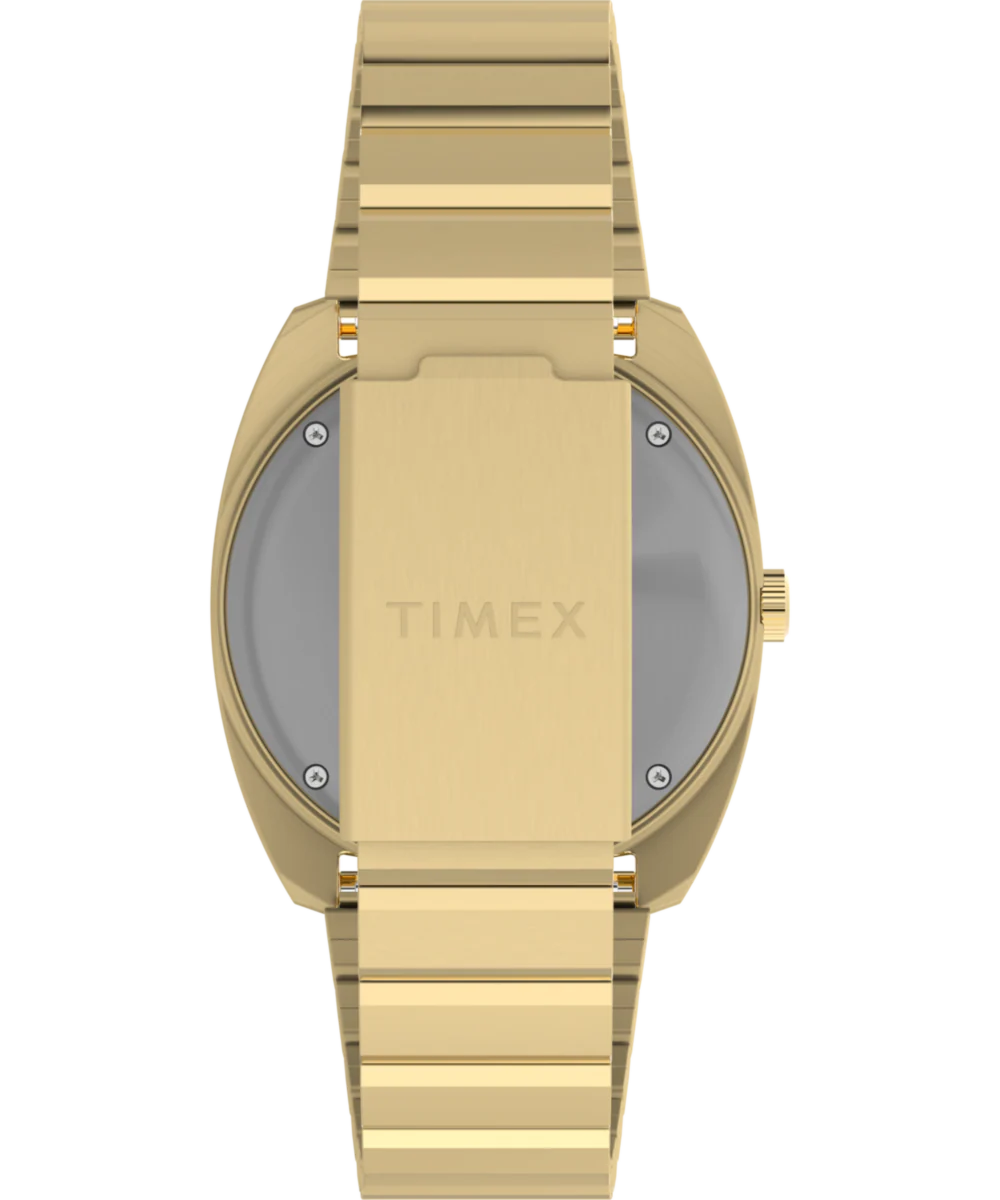 Q Timex® 1975 Enigma 37mm Stainless Steel Bracelet Watch - Image 4