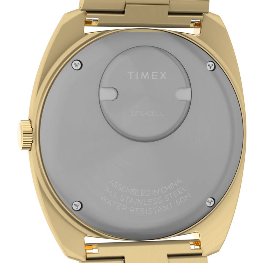 Q Timex® 1975 Enigma 37mm Stainless Steel Bracelet Watch - Image 5