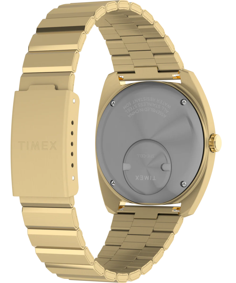 Q Timex® 1975 Enigma 37mm Stainless Steel Bracelet Watch - Image 6