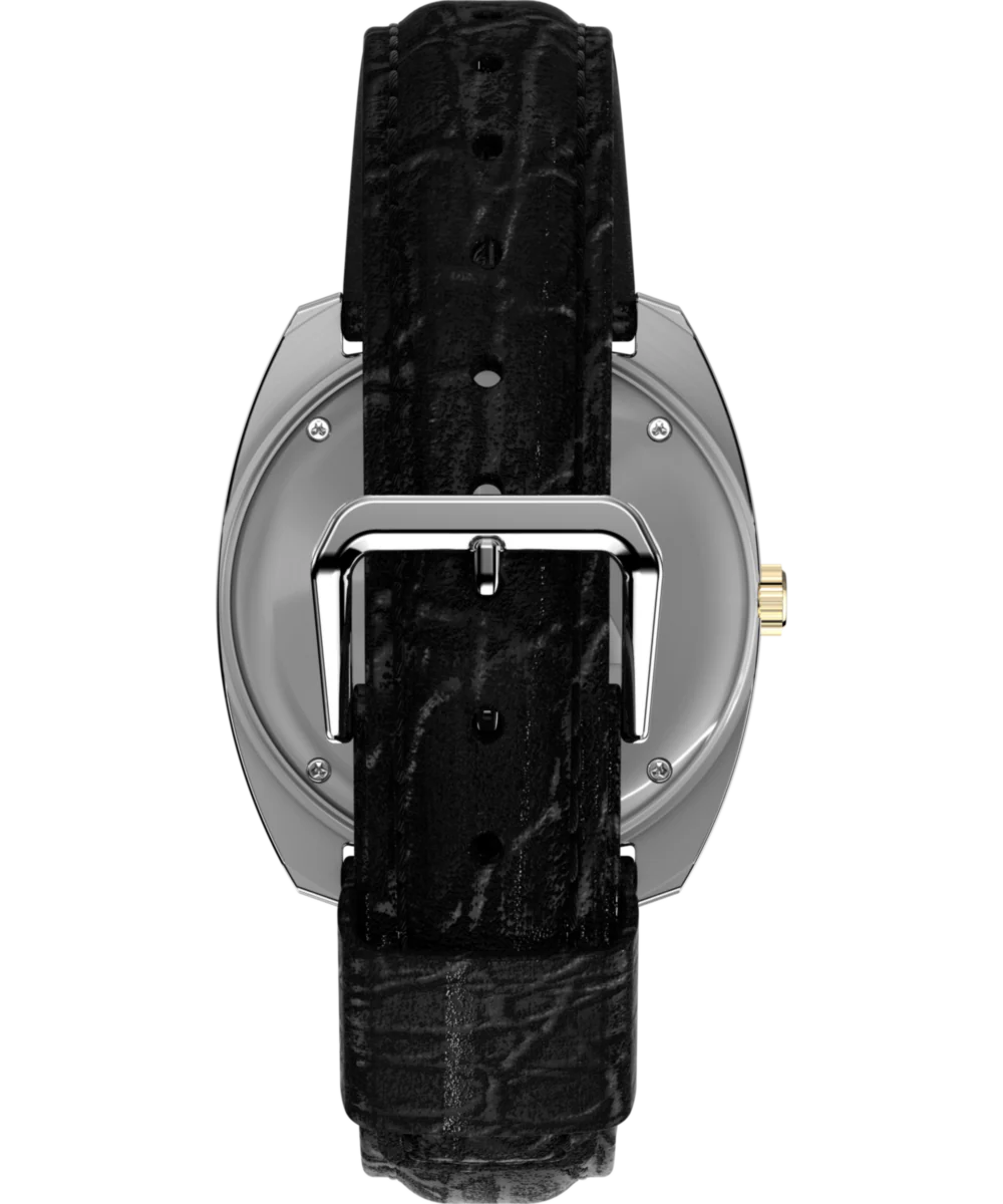 Q Timex® 1978 Day/Date 37.5mm Leather Strap Watch - Image 4