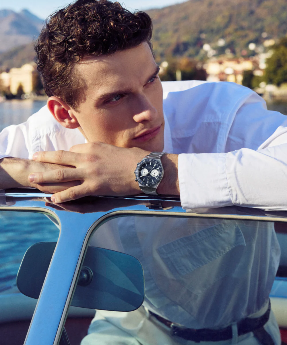 Q Timex Continental Chronograph 40mm Stainless Steel Bracelet Watch - Image 7