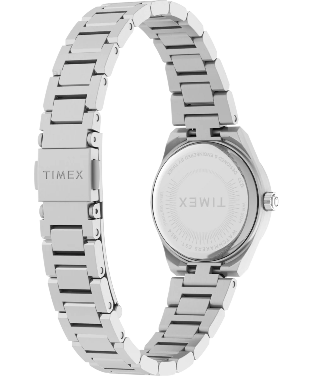 Q Timex® Continental Mini 24mm Stainless Steel Bracelet Watch - Image 6